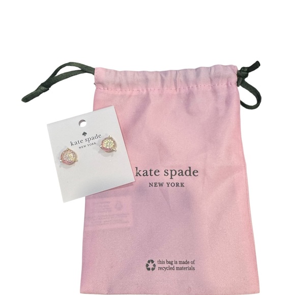 kate spade Jewelry - Kate Spade “opal glitter” Earrings NWT